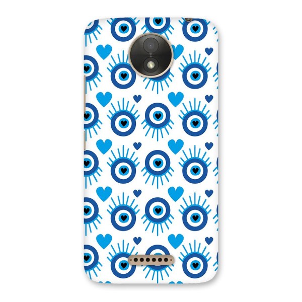 Hands Draw Eye Back Case for Moto C Plus