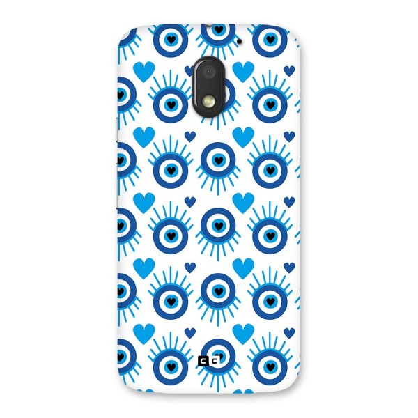 Hands Draw Eye Back Case for Moto E3 Power