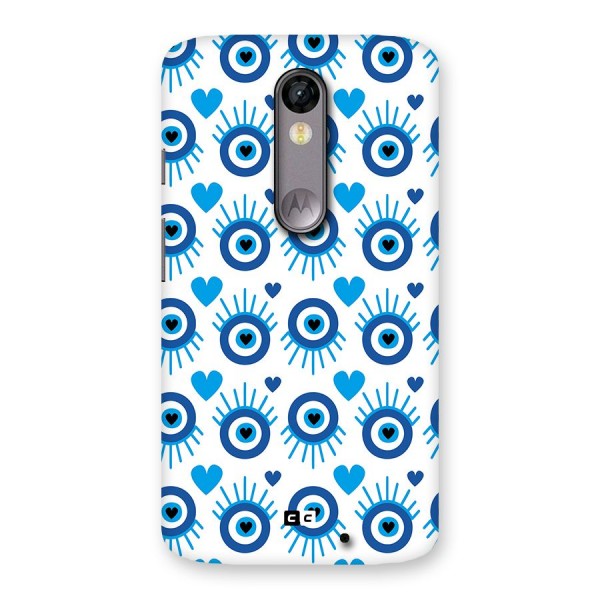 Hands Draw Eye Back Case for Moto X Force