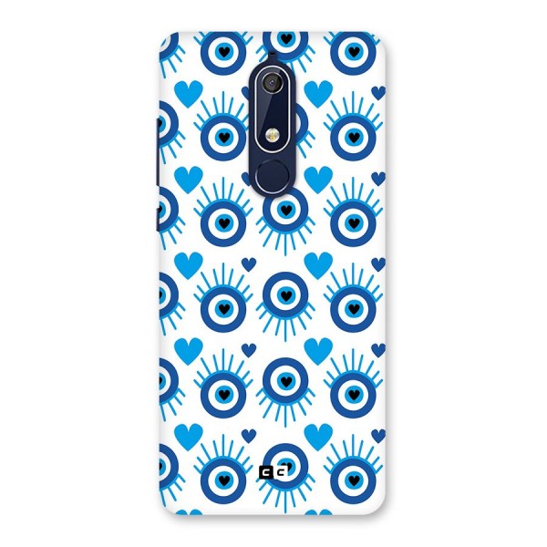 Hands Draw Eye Back Case for Nokia 5.1