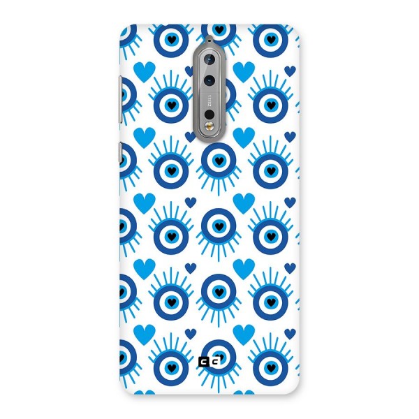 Hands Draw Eye Back Case for Nokia 8