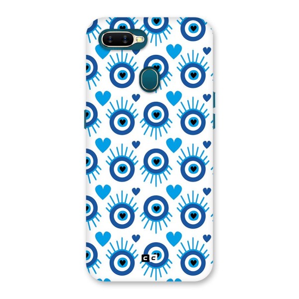 Hands Draw Eye Back Case for Oppo A11k