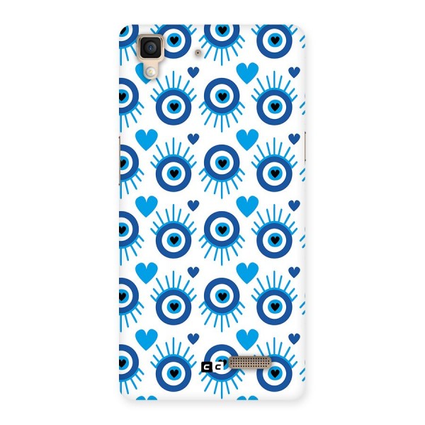 Hands Draw Eye Back Case for Oppo R7