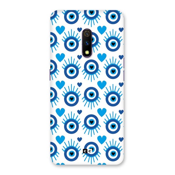 Hands Draw Eye Back Case for Realme X