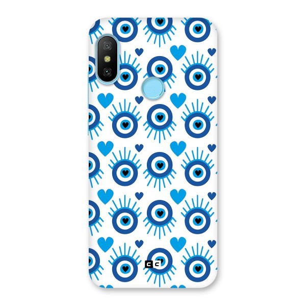 Hands Draw Eye Back Case for Redmi 6 Pro