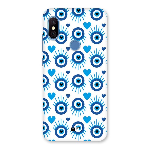 Hands Draw Eye Back Case for Redmi Note 6 Pro