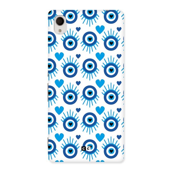 Hands Draw Eye Back Case for Xperia M4 Aqua