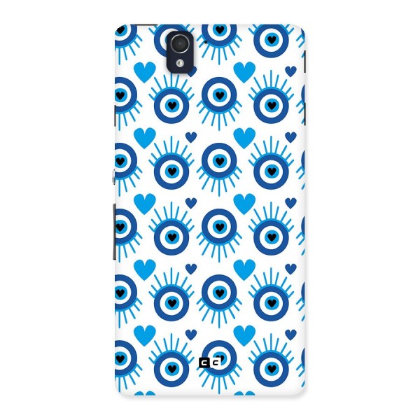 Hands Draw Eye Back Case for Xperia Z