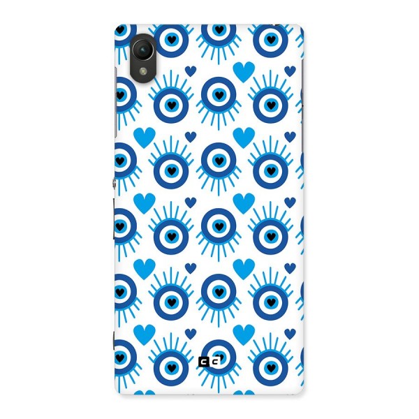 Hands Draw Eye Back Case for Xperia Z1