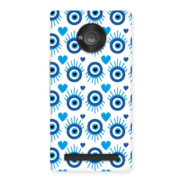 Hands Draw Eye Back Case for Yuphoria