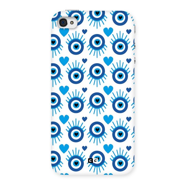 Hands Draw Eye Back Case for iPhone 4 4s