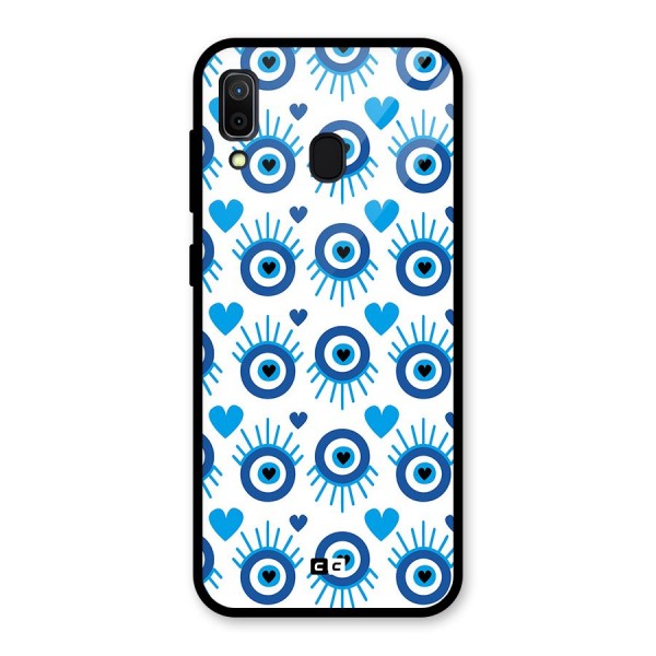 Hands Draw Eye Glass Back Case for Galaxy A30