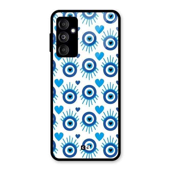 Hands Draw Eye Glass Back Case for Galaxy M14 5G