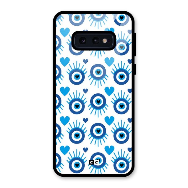 Hands Draw Eye Glass Back Case for Galaxy S10e