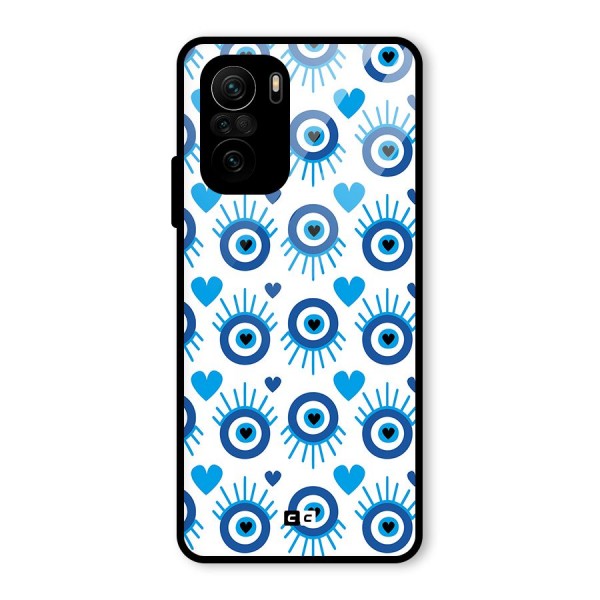 Hands Draw Eye Glass Back Case for Mi 11x