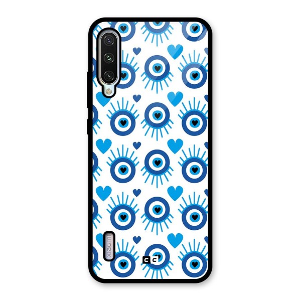 Hands Draw Eye Glass Back Case for Mi A3