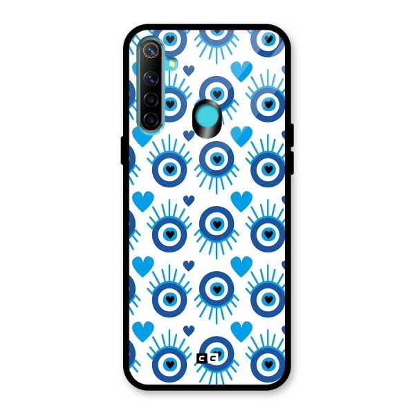 Hands Draw Eye Glass Back Case for Realme 5