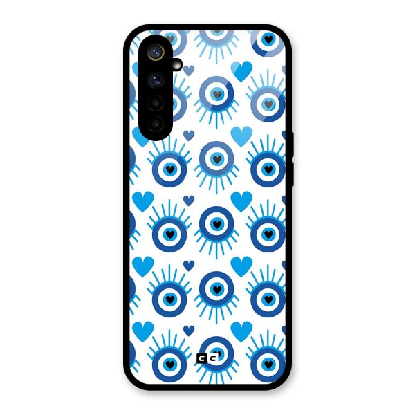 Hands Draw Eye Glass Back Case for Realme 6