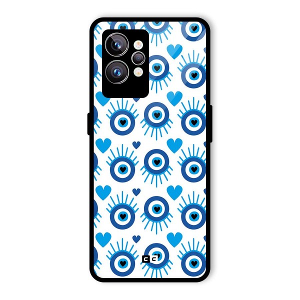 Hands Draw Eye Glass Back Case for Realme GT2 Pro