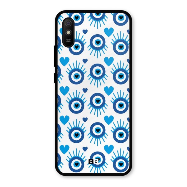 Hands Draw Eye Metal Back Case for Redmi 9i