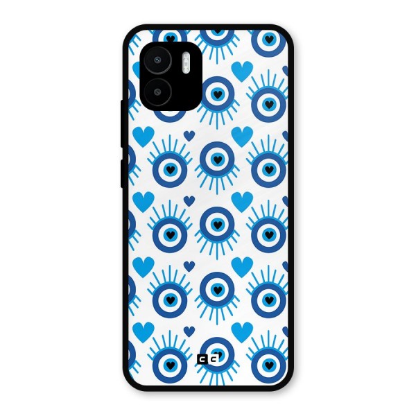 Hands Draw Eye Metal Back Case for Redmi A2