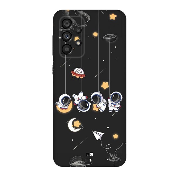 Hanging Astronauts Back Case for Galaxy A73 5G