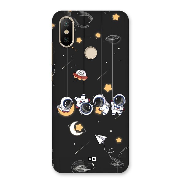 Hanging Astronauts Back Case for Mi A2