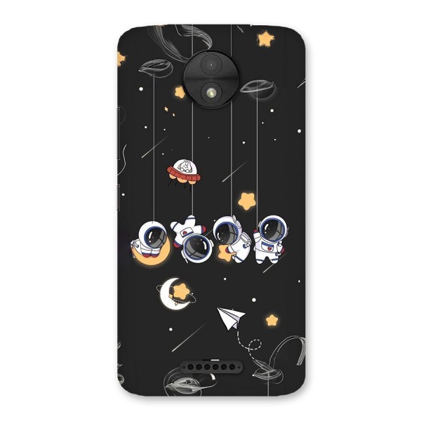 Hanging Astronauts Back Case for Moto C