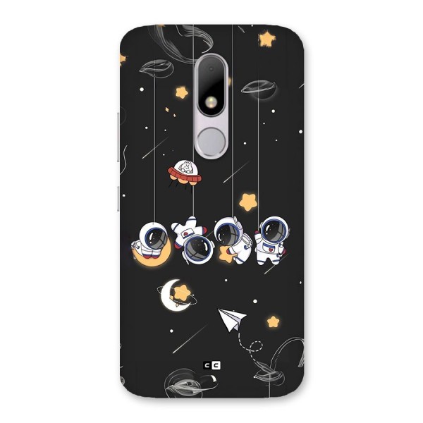 Hanging Astronauts Back Case for Moto M