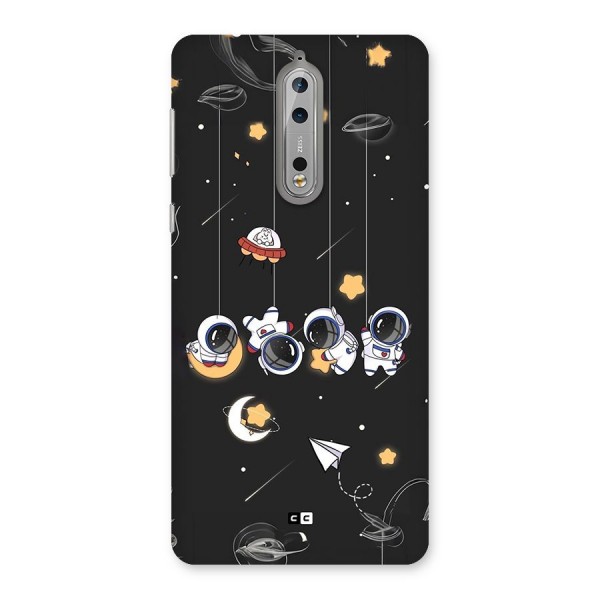 Hanging Astronauts Back Case for Nokia 8