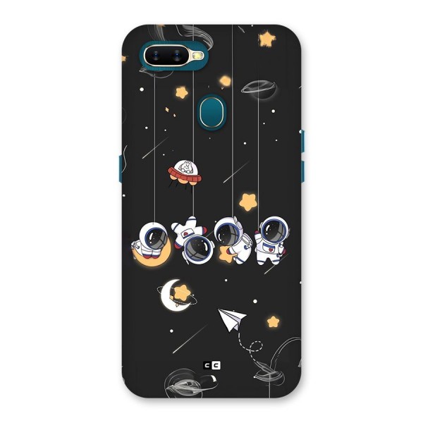 Hanging Astronauts Back Case for Oppo A11k