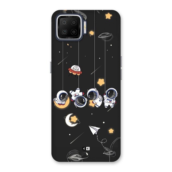 Hanging Astronauts Back Case for Oppo F17