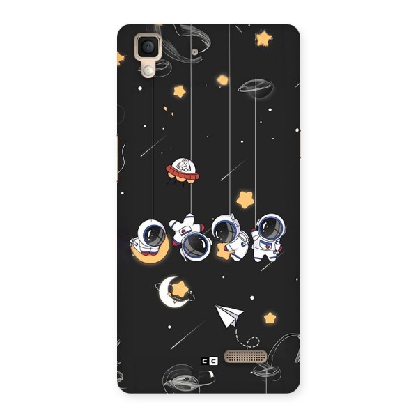 Hanging Astronauts Back Case for Oppo R7