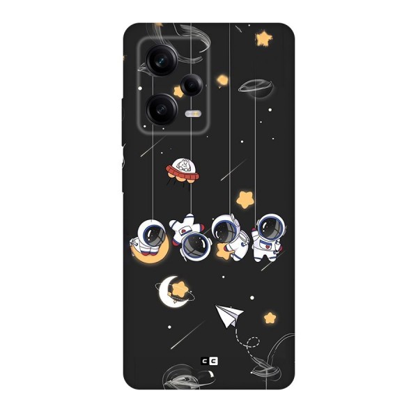 Hanging Astronauts Back Case for Redmi Note 12 Pro