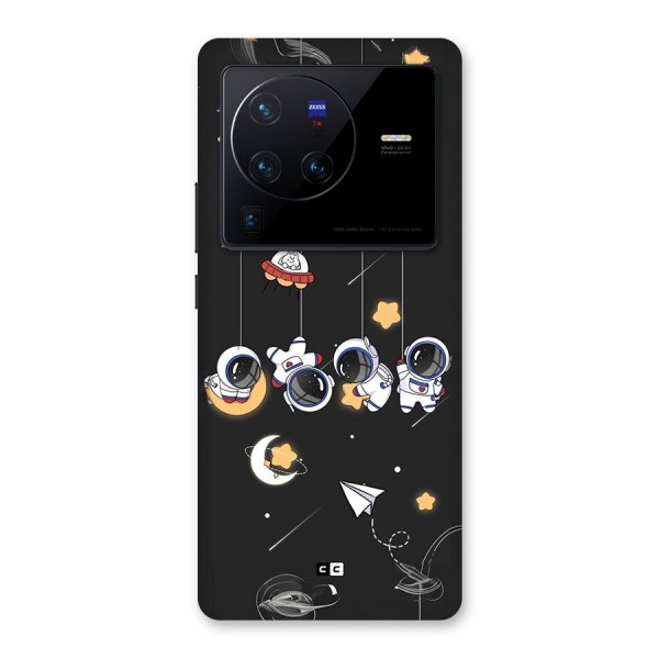 Hanging Astronauts Back Case for Vivo X80 Pro