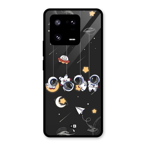 Hanging Astronauts Glass Back Case for Xiaomi 13 Pro