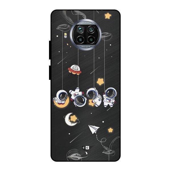 Hanging Astronauts Metal Back Case for Mi 10i