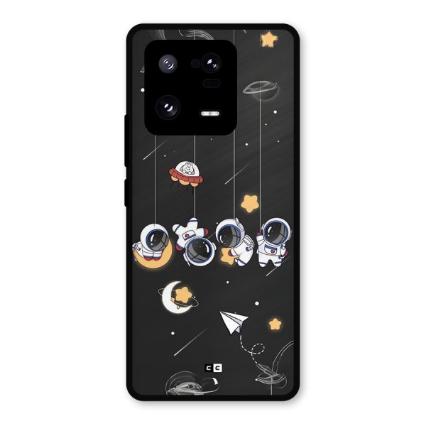 Hanging Astronauts Metal Back Case for Xiaomi 13 Pro