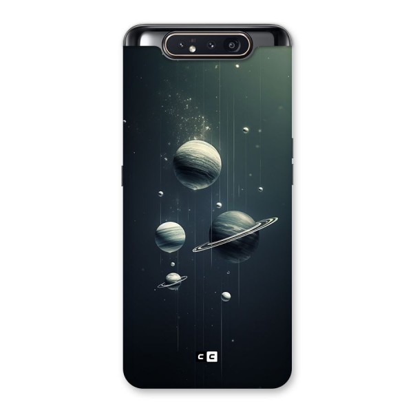 Hanging Planets Back Case for Galaxy A80