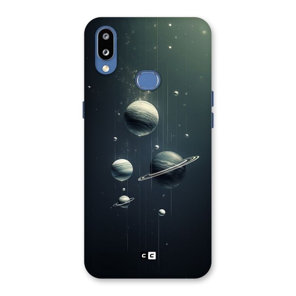 Hanging Planets Back Case for Galaxy M01s