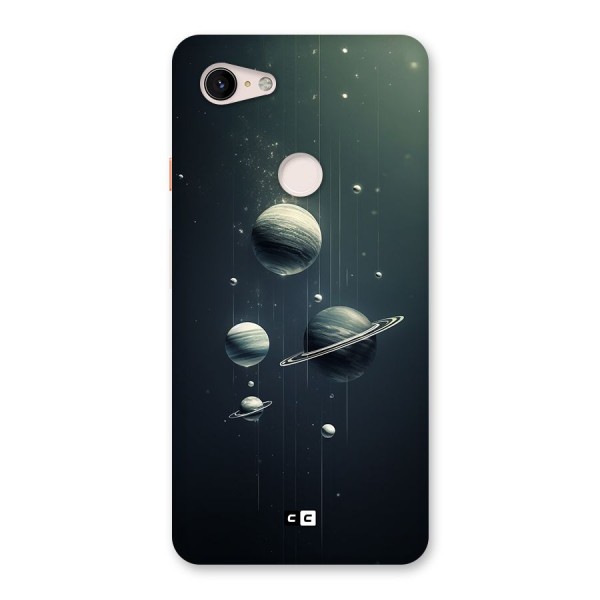 Hanging Planets Back Case for Google Pixel 3 XL