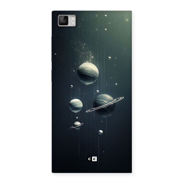 Hanging Planets Back Case for Mi3