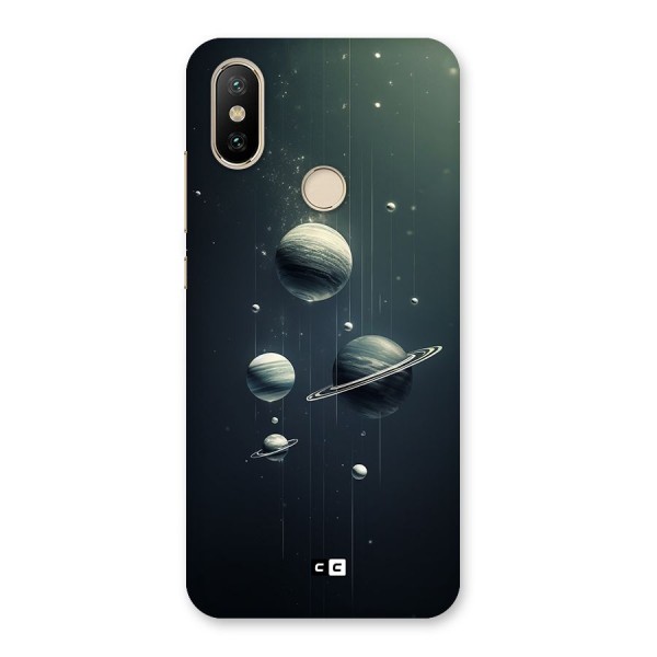 Hanging Planets Back Case for Mi A2