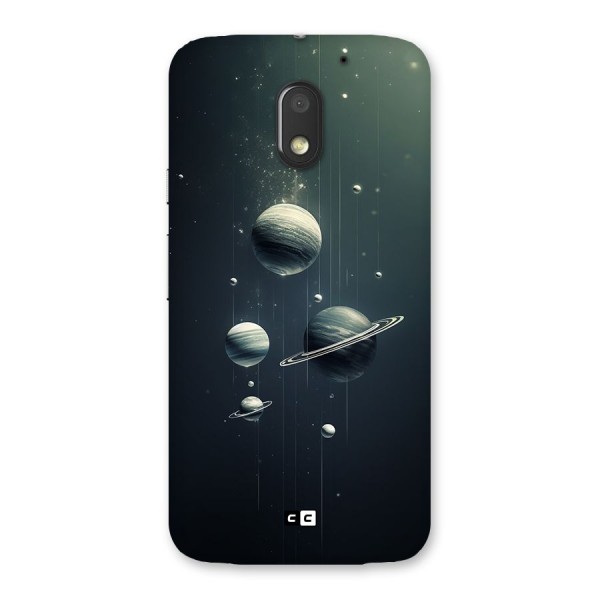 Hanging Planets Back Case for Moto E3 Power