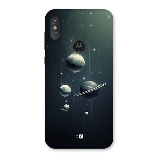 Hanging Planets Back Case for Motorola One Power