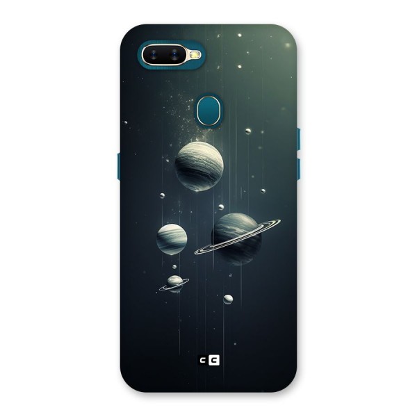 Hanging Planets Back Case for Oppo A12