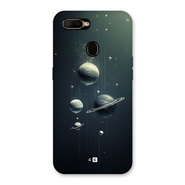 Hanging Planets Back Case for Oppo A5s