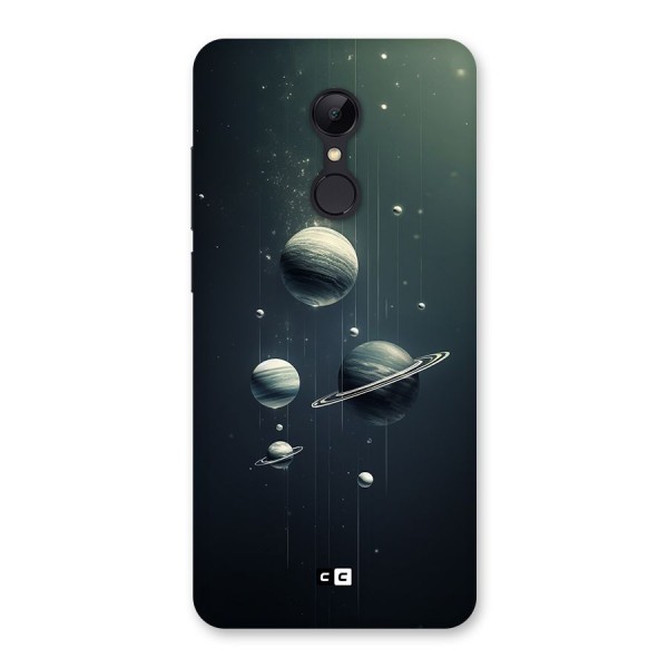 Hanging Planets Back Case for Redmi 5