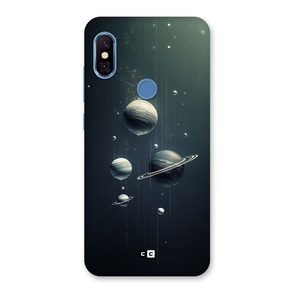 Hanging Planets Back Case for Redmi Note 6 Pro