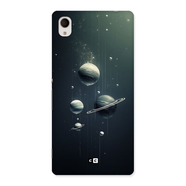 Hanging Planets Back Case for Xperia M4